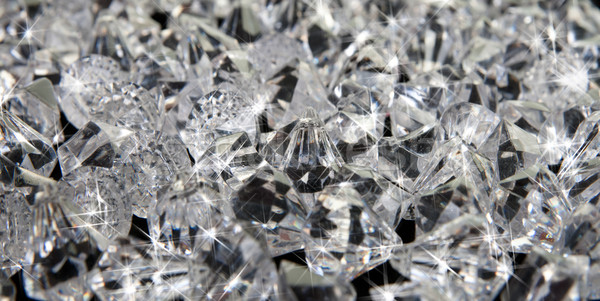 Diamant groß Bild glänzend Reichtum Stock foto © clearviewstock