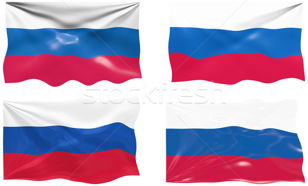 Flag of the Russain Federation Stock photo © clearviewstock