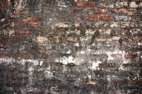Eski tuğla duvar grunge grunge texture Bina soyut Stok fotoğraf © clearviewstock