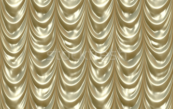 gold curtains Stock photo © clearviewstock