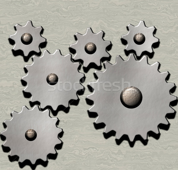 Stock photo: clockwork