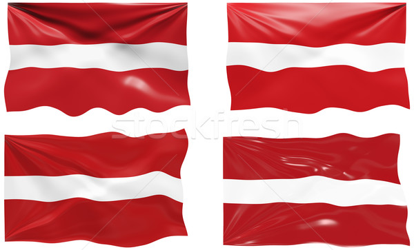Flag of Latvia Stock photo © clearviewstock