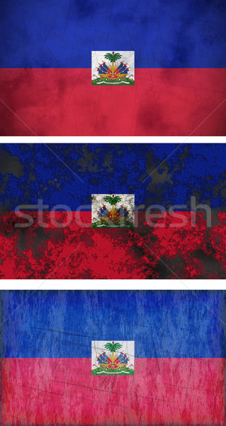 Bandera Haití imagen Foto stock © clearviewstock