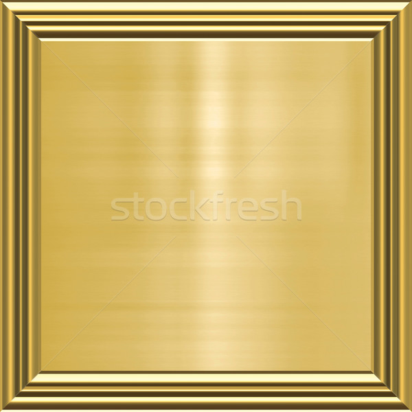 Gold Rahmen groß Bild Plaque Textur Stock foto © clearviewstock