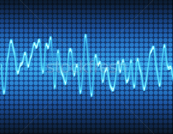 Electronic unda sonora mare imagine suna audio Imagine de stoc © clearviewstock