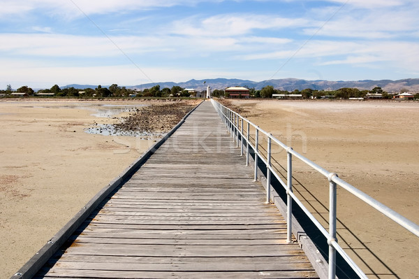 long jetty at port germein Stock photo © clearviewstock