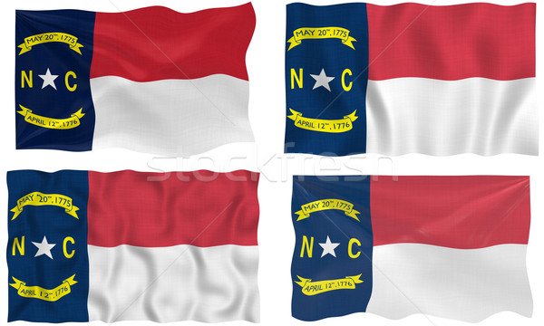 Banderą North Carolina obraz Zdjęcia stock © clearviewstock