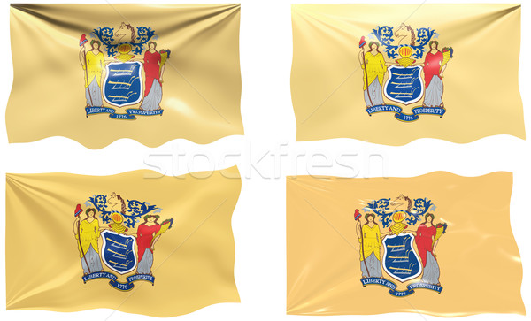 Flag of New Jersey Stock photo © clearviewstock