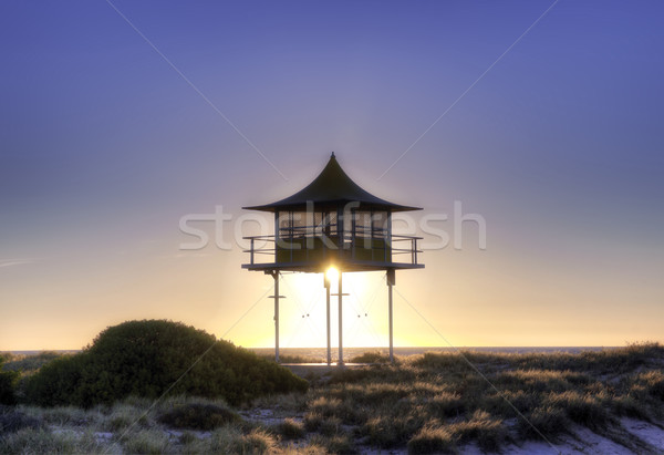 surf life savers lookout sunset Stock photo © clearviewstock