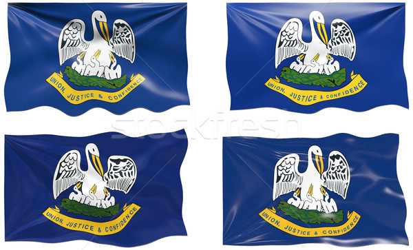 Stock photo: Flag of Louisiana