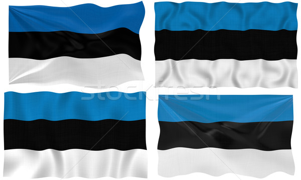 フラグ エストニア 画像 白 4 ストックフォト © clearviewstock
