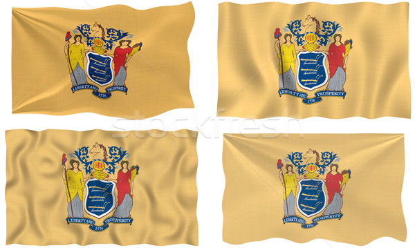 Flag of New Jersey Stock photo © clearviewstock