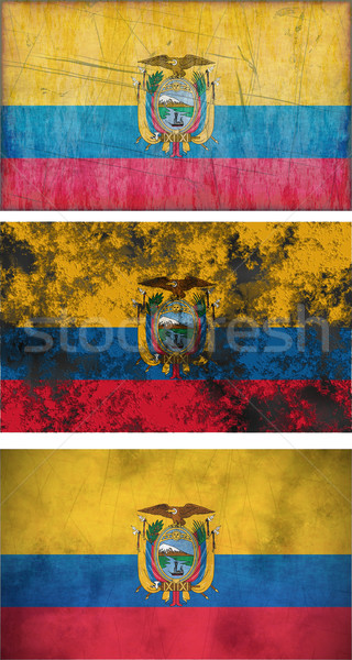 Flag of Ecuador Stock photo © clearviewstock