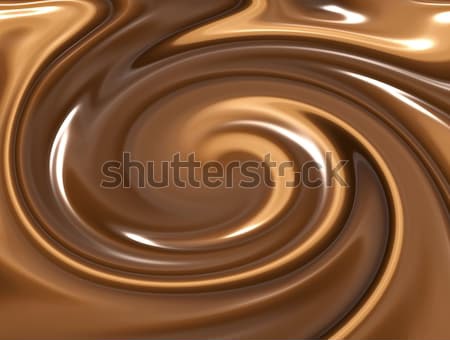 swirling chocolate Stock photo © clearviewstock