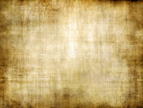 old yellow brown vintage parchment paper texture Stock photo © clearviewstock