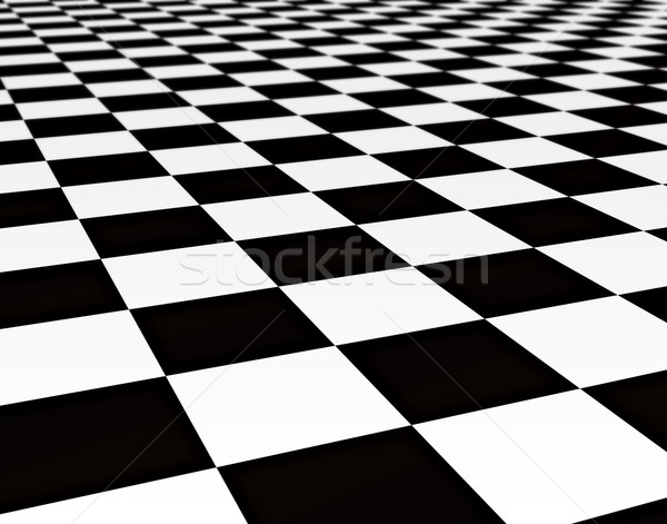 black and white tiles Stock photo © clearviewstock