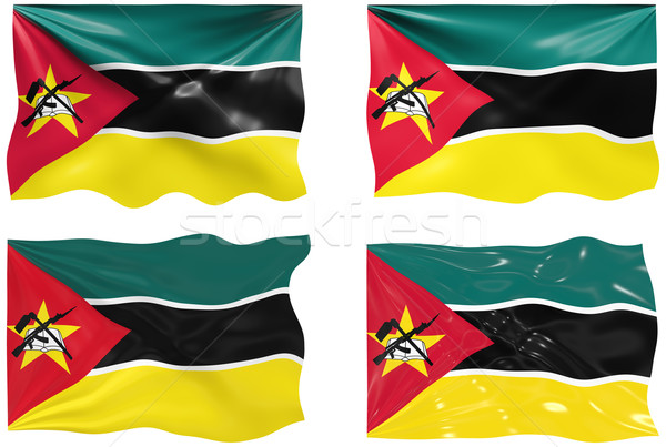 Bandiera Mozambico immagine Foto d'archivio © clearviewstock