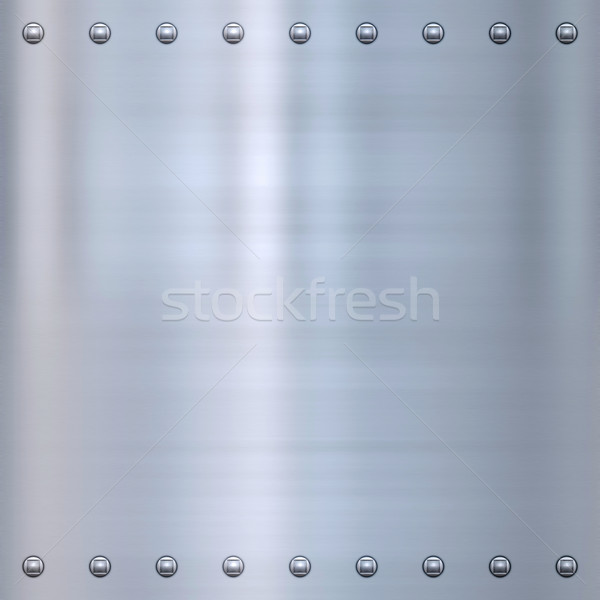 riveted metal background Stock photo © clearviewstock