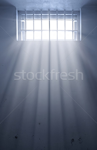 Freddo carcere cell sole finestra libertà Foto d'archivio © clearviewstock