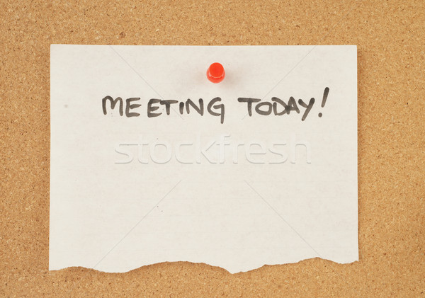 notes on corkboard Stock photo © clearviewstock