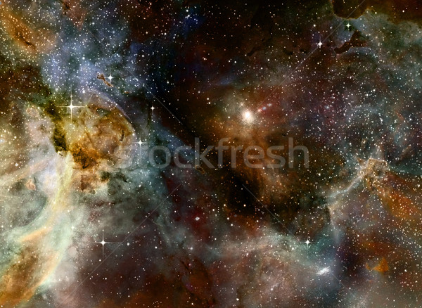 Csillagköd benzin felhő mély világűr illusztráció Stock fotó © clearviewstock