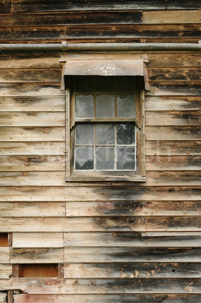Grunge parede janela imagem velho sujo Foto stock © clearviewstock