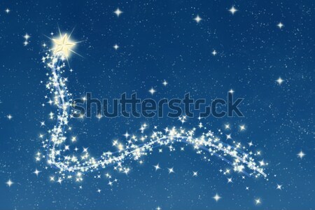 wishing star and night sky Stock photo © clearviewstock