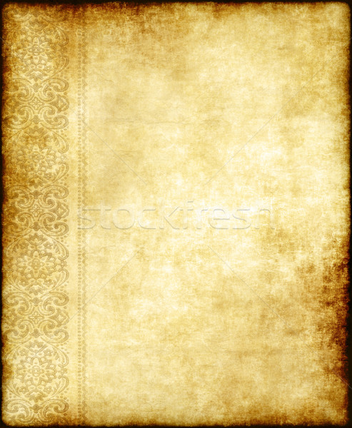 old ornate paper parchment Stock photo © clearviewstock