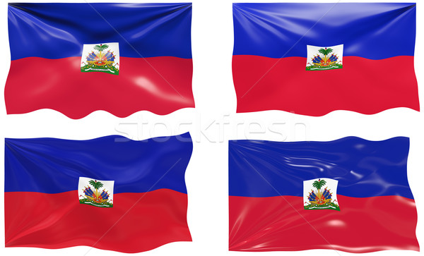 Bandera Haití imagen Foto stock © clearviewstock