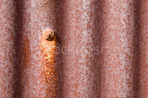 old rusty metal tin shed Stock photo © clearviewstock
