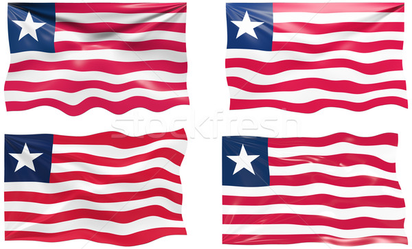 Flag of Liberia Stock photo © clearviewstock