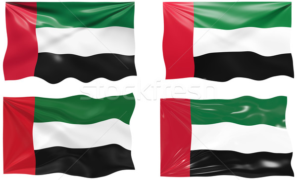 Flag of United Arab Emirates Stock photo © clearviewstock