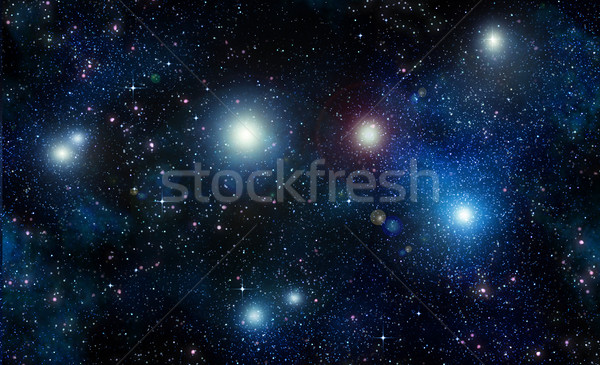 Stelle spazio cielo notturno immagine Foto d'archivio © clearviewstock