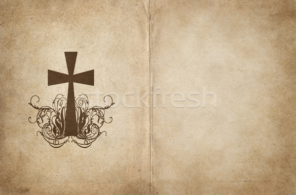 old parchment paper Stock photo © clearviewstock