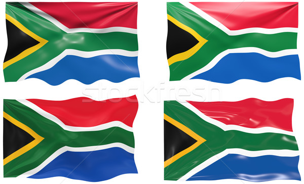 Foto stock: Bandeira · África · do · Sul · imagem