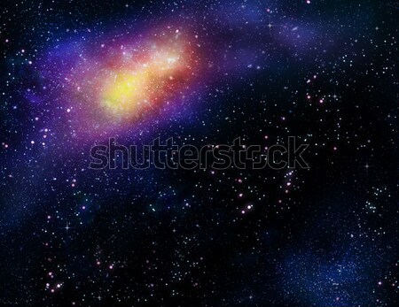 Profundo espacio exterior galaxia estrellas nebulosa Foto stock © clearviewstock