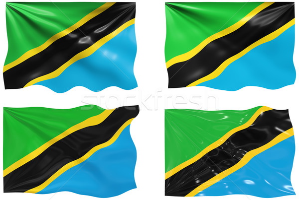 Flag of Tanzania Stock photo © clearviewstock