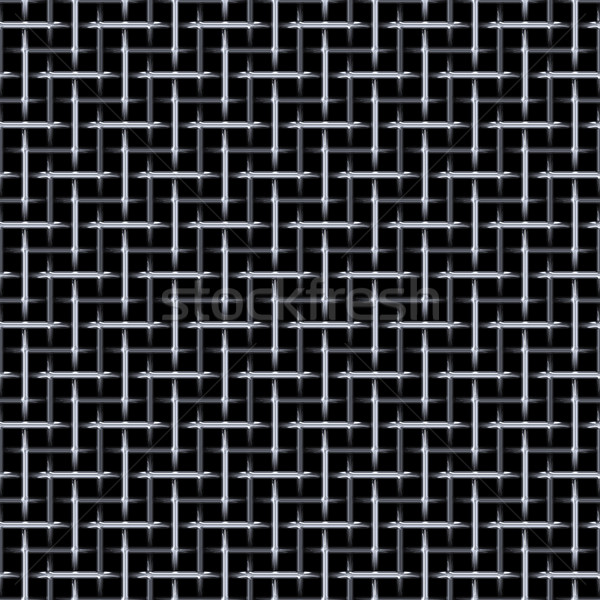 abstract metal steel weave Stock photo © clearviewstock