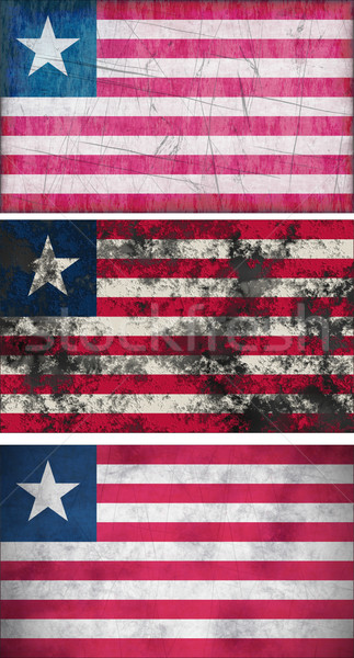 Flag of Liberia Stock photo © clearviewstock