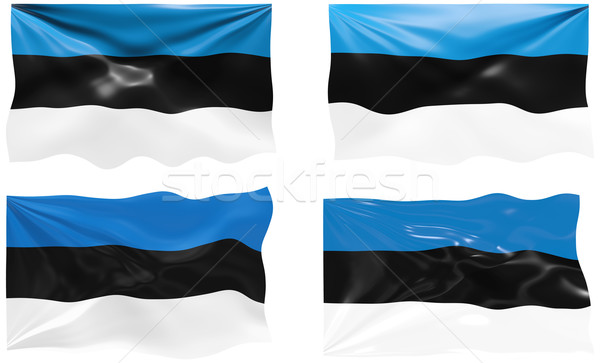 フラグ エストニア 画像 ストックフォト © clearviewstock