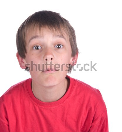 questioning boy Stock photo © clearviewstock