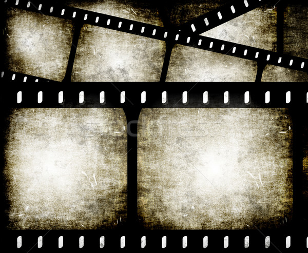 Abstract filmstrip film fotogrammi film strip texture Foto d'archivio © clearviewstock