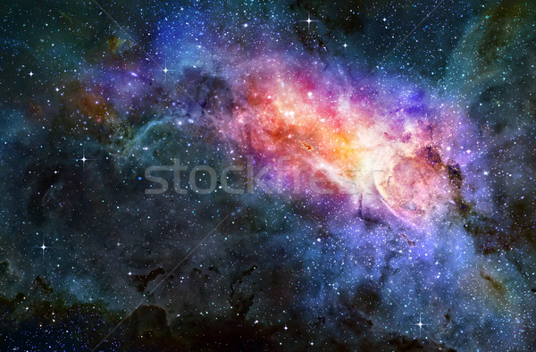 Nebulosa gas nube profundo espacio exterior ilustración Foto stock © clearviewstock