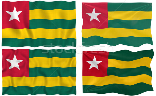 Flag of Togo Stock photo © clearviewstock