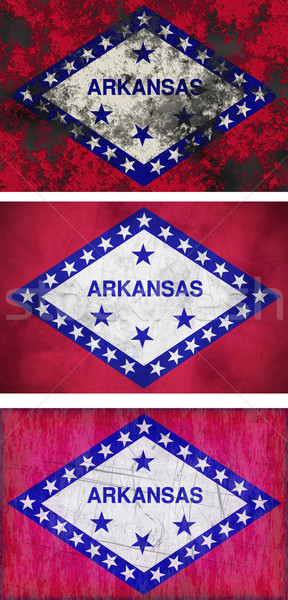 Bandera Arkansas imagen Foto stock © clearviewstock