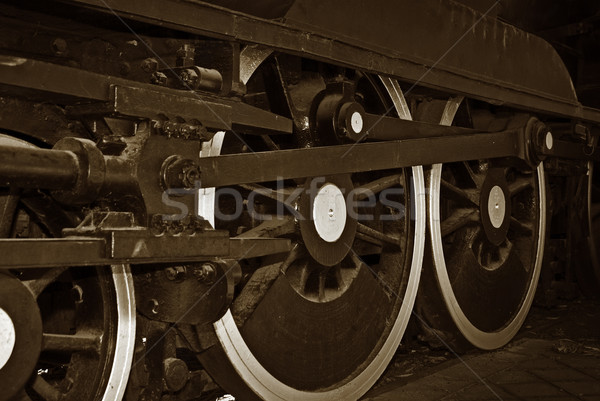 steam train wheels Stock photo © clearviewstock