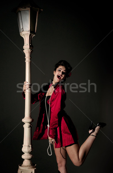 Fiatal nő gyönyörű fiatal pompás nő szexi Stock fotó © clearviewstock