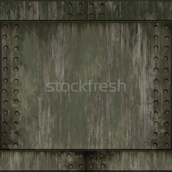 metal plate Stock photo © clearviewstock