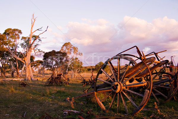 the old cart Stock photo © clearviewstock