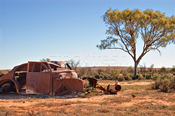 old car in the desert Stock photo © clearviewstock